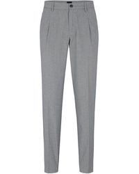 BOSS - Kaito1-Pl Slim Fit Trousers - Lyst