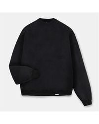 Represent - Initial Long Sleeve Crew Sweatshirt - Lyst