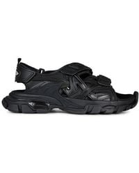 Balenciaga - Neoprene Rubber Track Sandals - Lyst