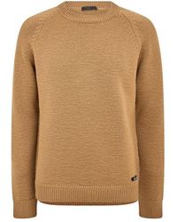 Prada - Logo Crew Neck Jumper - Lyst