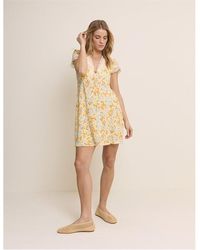 Nobody's Child - Aida Short Sleeve Mini Dress - Lyst