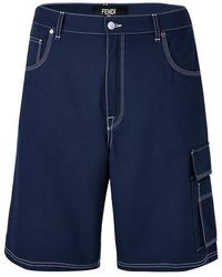 Fendi - Stitch Short Sn63 - Lyst