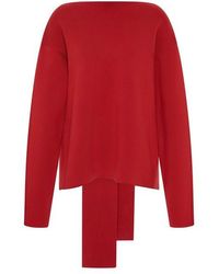 St. Agni - Scarf Jumper - Lyst