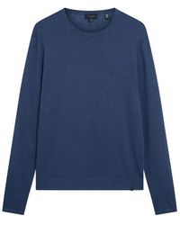Ted Baker - Linen Blend Crew Neck Jumper - Lyst