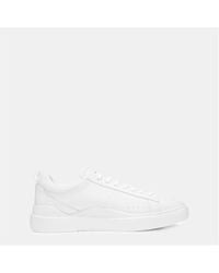 HUGO - Blake Tenn Leather Trainers - Lyst