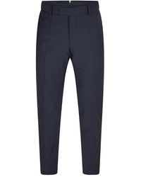 BOSS - Glover Straight Leg Trousers - Lyst