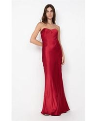 Bec & Bridge - Long Strapless Maxi Dress - Lyst