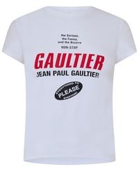 Jean Paul Gaultier - Jpg Jsy Tee Printed Ld64 - Lyst