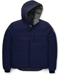 Canada Goose - Lodge Down 750-Fill Dwr Wind Resistant Hooded Short Puffer Jacket - Lyst