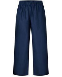 Weekend by Maxmara - Weekend Zaino Straight Leg Trousers - Lyst