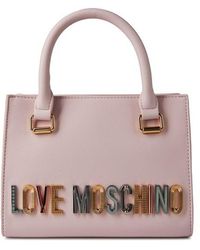 Love Moschino - Lm Clrful Logo Grab Ld42 - Lyst