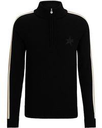 BOSS - Quarter-Zip Fleece - Lyst