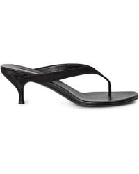 Miu Miu - Miu Satin Thong Heel Ld64 - Lyst