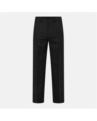 Prada - Check Trousers - Lyst