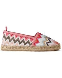Missoni - Chevron Espadrilles - Lyst