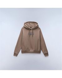 Napapijri - Box Logo Hoodie - Lyst