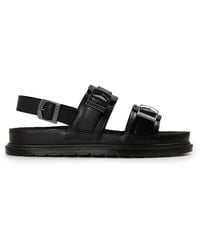 Dr. Martens - San Two Strap Leather Sandals - Lyst