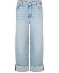 GOOD AMERICAN - Baggy Wide Leg Jeans - Lyst