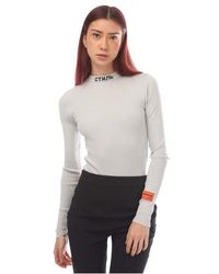 Heron Preston - Ctnmb Long-Sleeve Knitted Bodysuit - Lyst