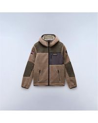 Napapijri - Yupik Full Zip Fleece Hoodie - Lyst