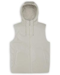 Rains - Lohja Waterproof Insulated Hooded Gilet - Lyst