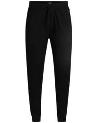 BOSS - Authentic Fleece Closed Cuff Joggers - Lyst