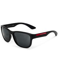 Prada - 0Ps 01Us Aviator Sunglasses - Lyst