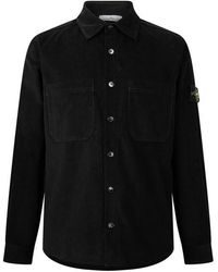 Stone Island - Stone Cord Shirt Sn64 - Lyst