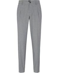 BOSS - Kaito1-Pl Slim Fit Trousers - Lyst