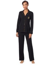 Ralph Lauren - Knitted Long Sleeve Pyjama Set - Lyst
