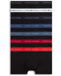 Tommy Hilfiger - 7-Pack Signature Repeat Logo Waistband Trunks - Lyst