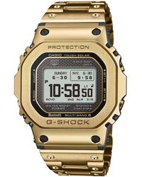 G-Shock - Gmw-B5000 Digital Solar Stainless Steel Watch - Lyst