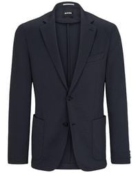 BOSS - Hanry Structured Formal Jacket - Lyst