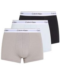 Calvin Klein - 3-pack Logo Trunks - Lyst