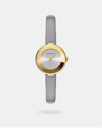 Ted Baker - Ted Lthr Strp Watch Ld99 - Lyst