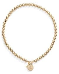 Ralph Lauren - Lauren Ralph Lauren Padlock Logo Necklace - Lyst