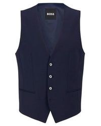 BOSS - Hbb Jasper Slim-Fit Waistcoat - Lyst