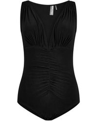 Norma Kamali - Tara Bodysuit - Lyst