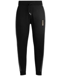 BOSS - Bodywear Closed Hem Fleece Tracksuit Joggers - Lyst
