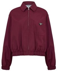 Prada - Logo Softshell Jacket - Lyst