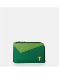 Tiffany & Co. - T Zipped Card Holder - Lyst