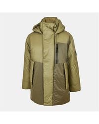 Rains - Torna Long Waterproof Windproof Hooded Medium Puffer Jacket - Lyst