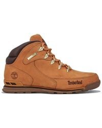 Timberland - Euro Rock Mid Lace Hiker Boots - Lyst