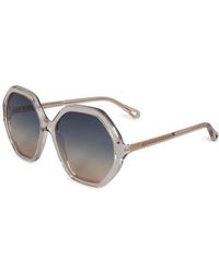 Chloé - 08S Hexagonal Sunglasses - Lyst
