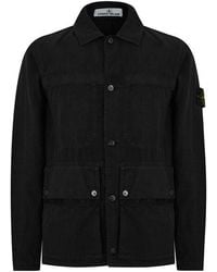 Stone Island - Crinkle Reps Down Jacket - Lyst