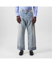 Valentino - Wide Leg Jeans - Lyst
