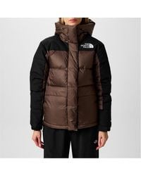 The North Face - Himalayan Water Resistant 550-Fill Goose Down Hooded Oversized Fit Short Puffer Jacket - Lyst
