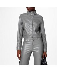 Stine Goya - Saige Faux Leather Jacket - Lyst