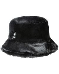 Kangol - Faux Fur Bucket Hat - Lyst