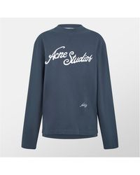 Acne Studios - Long Sleeve Exford Tee - Lyst